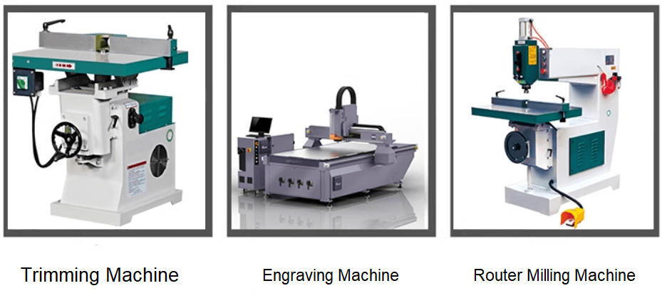 machines with MCD end mills